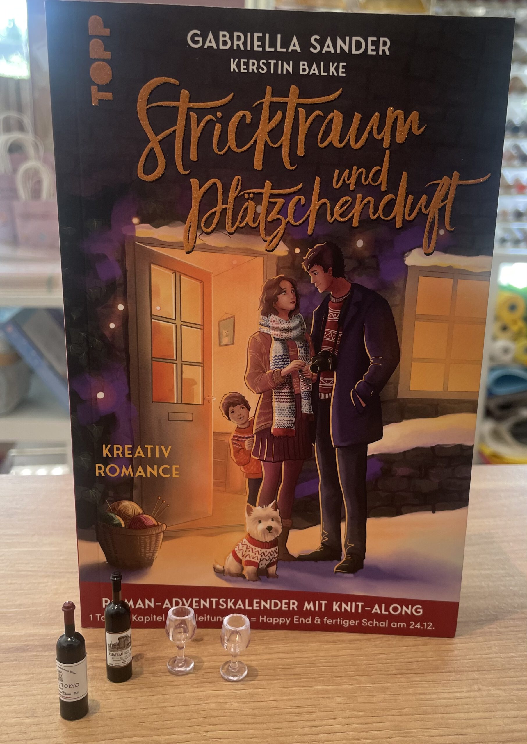 Ein Adventskalender, der pro Tag etwas zum Stricken anregen soll
